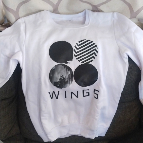 BTS Wings Album Sweater - Picture 1 of 2